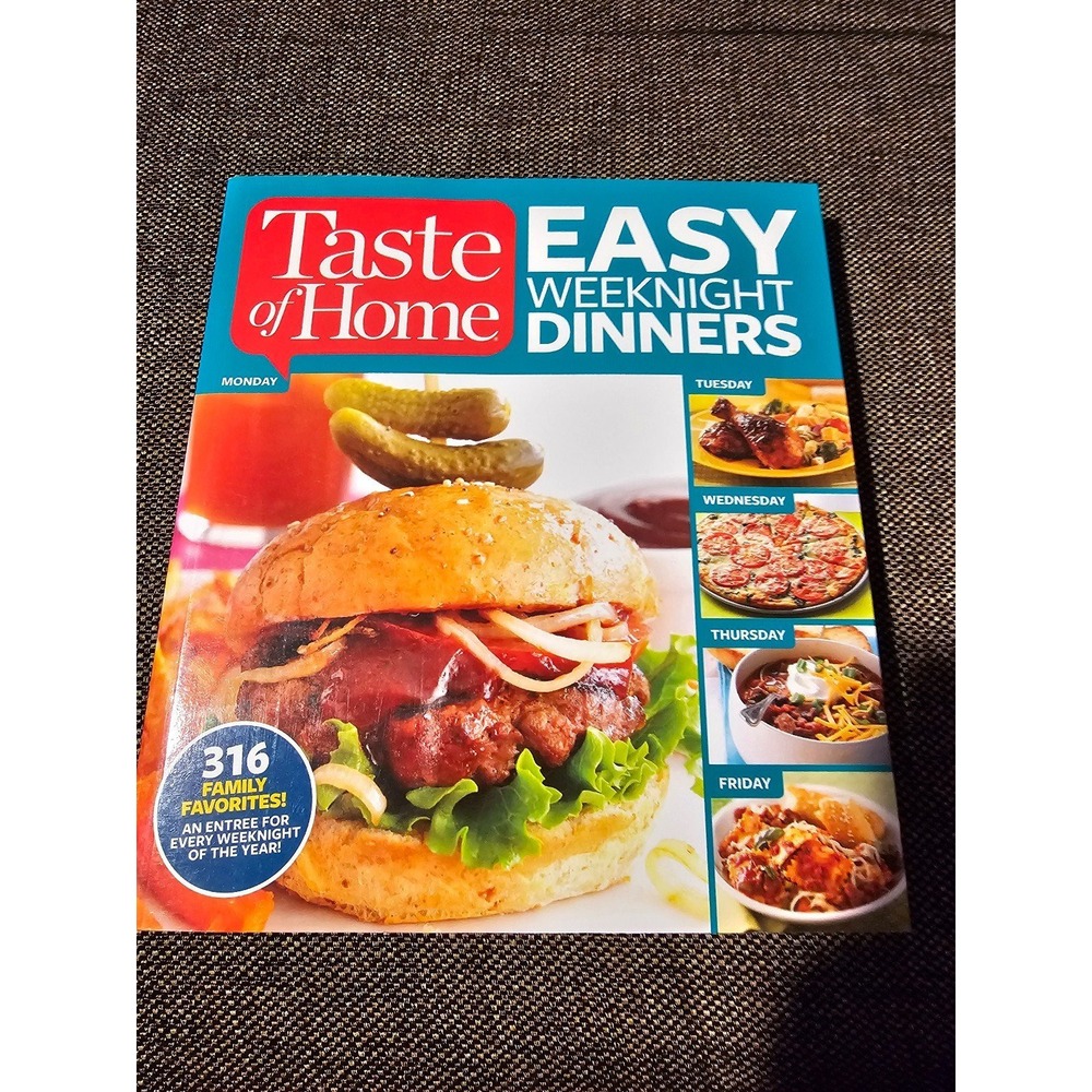 Taste of Home Easy Weeknight Dinners cookbook